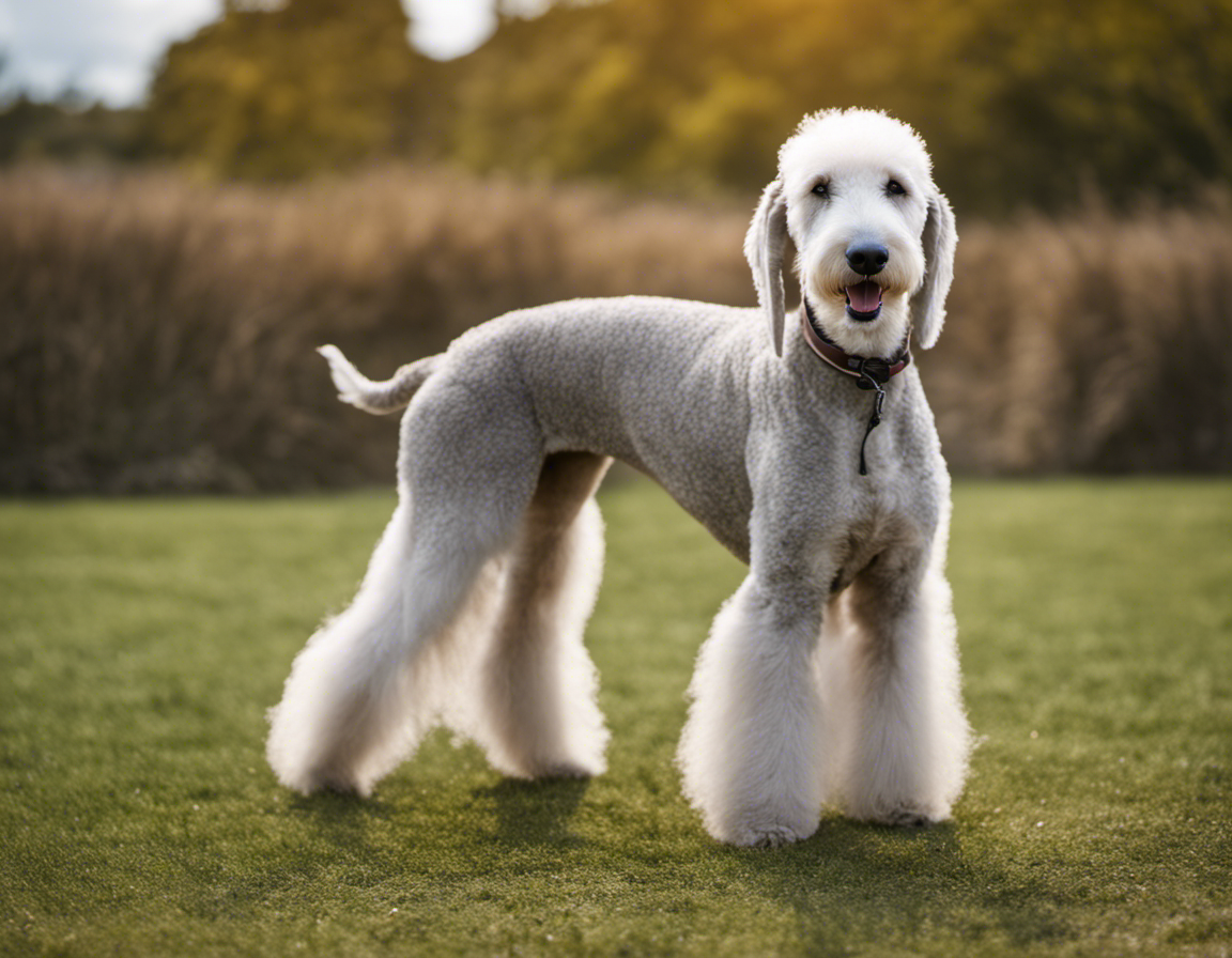 il bedlington terrier e uno dei cani piu brutti in circolazione