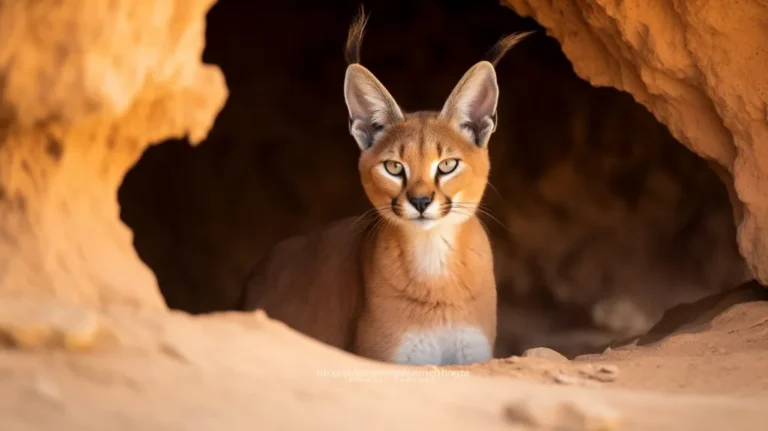 contentcreativestudio a photo of a caracal the desert lynx in i 3c5f30ac 01ad 4c1d 9757 a447009ffd19