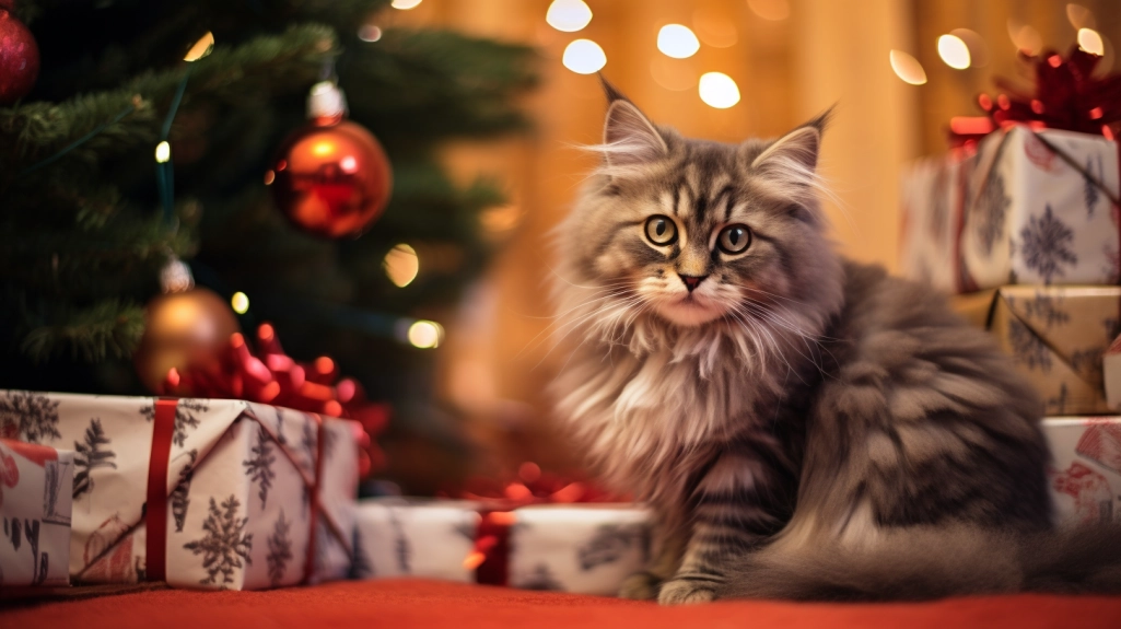 gatti e natale consigli per un felino felice durante le feste