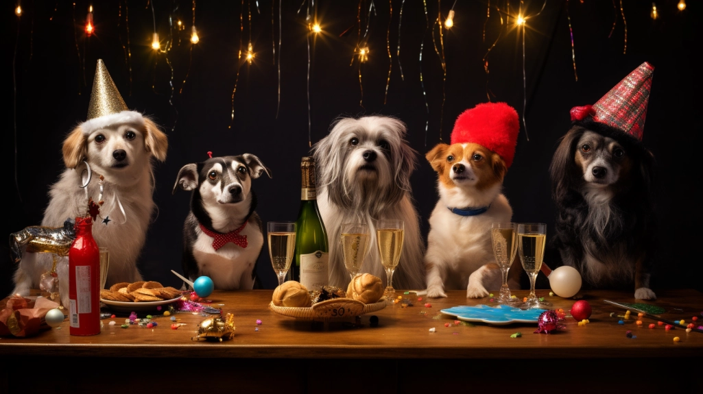 petparty come festeggiare il capodanno senza stress con i tuoi animali