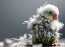 perche agli uccelli cadono le piume