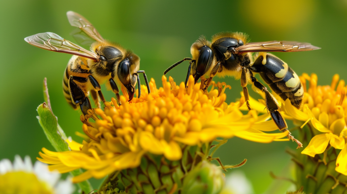 sono piu pericolose le api o le vespe