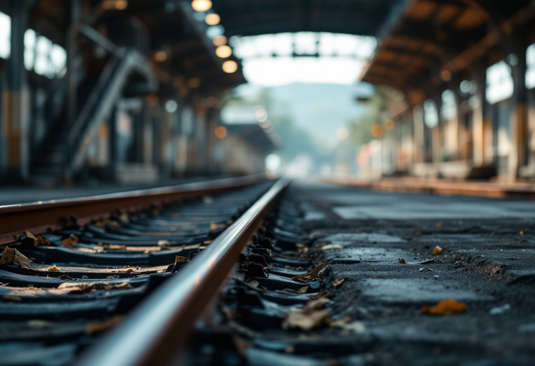 Hombre fallecido tras ser atropellado por un tren en Milán