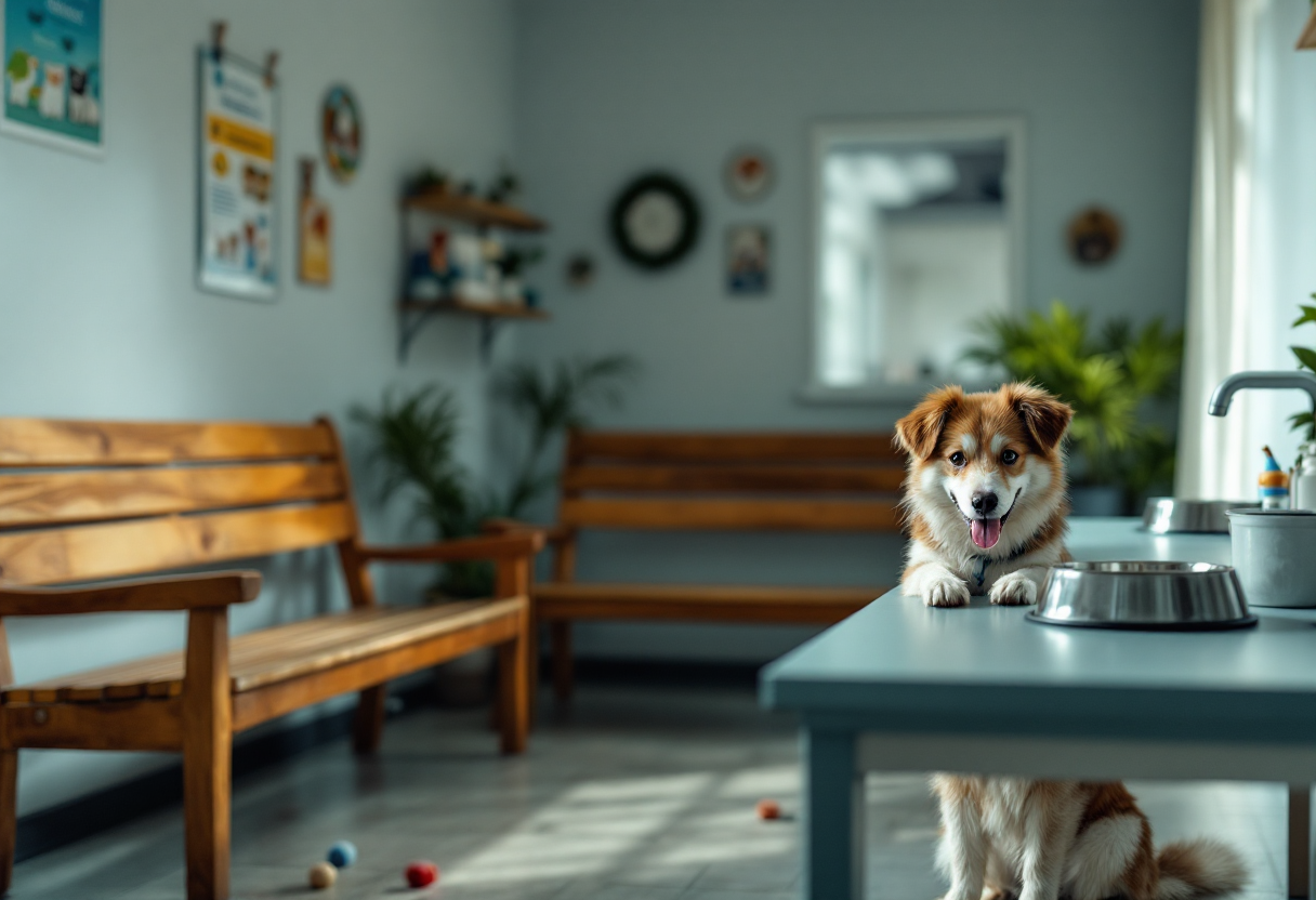 Animali in cura presso la clinica veterinaria Duemari