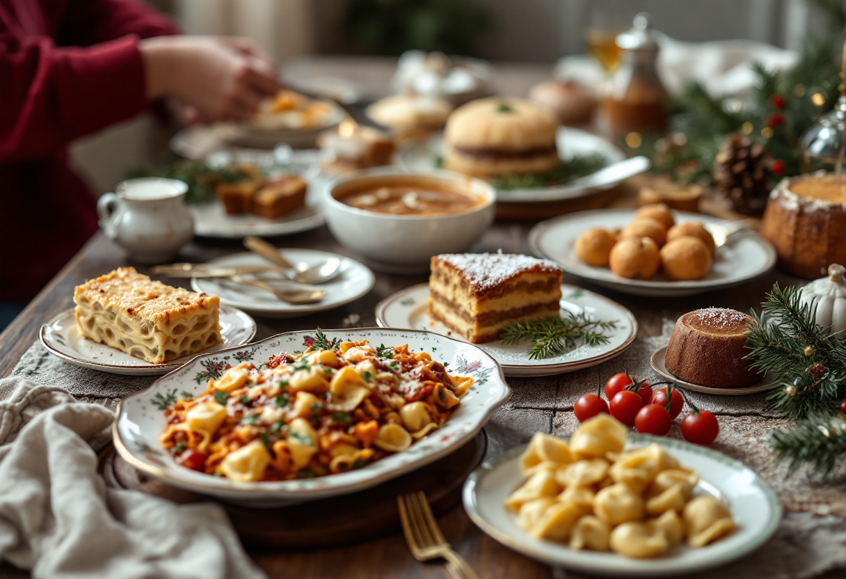 Tendenze alimentari durante le festività in Italia