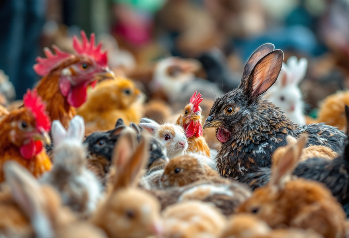 Feria de animales con tradizioni locali a Sant'Agnello