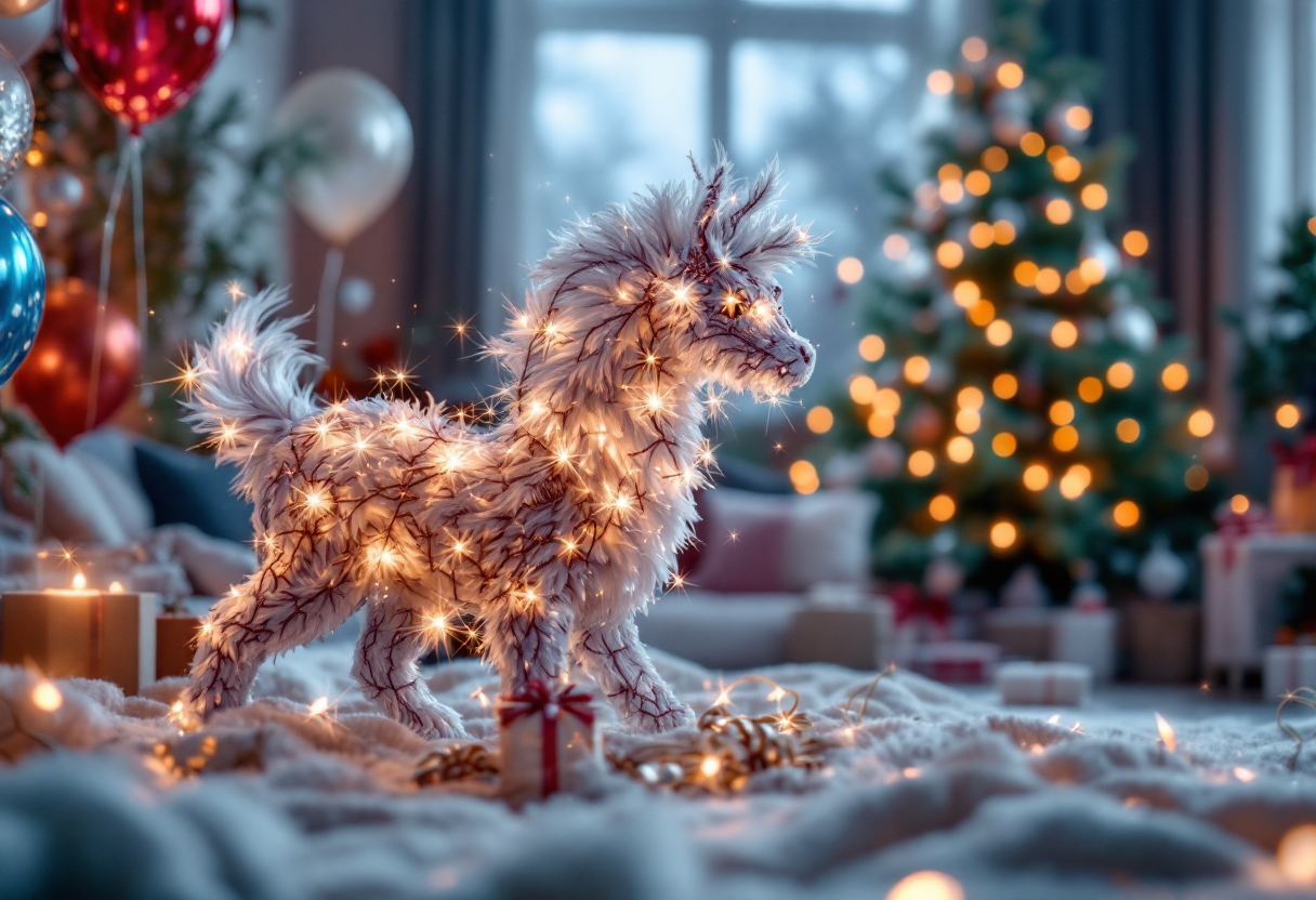 Animales resguardados durante celebraciones de Año Nuevo