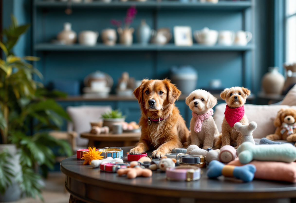 Collezione di accessori per cani di American Vintage