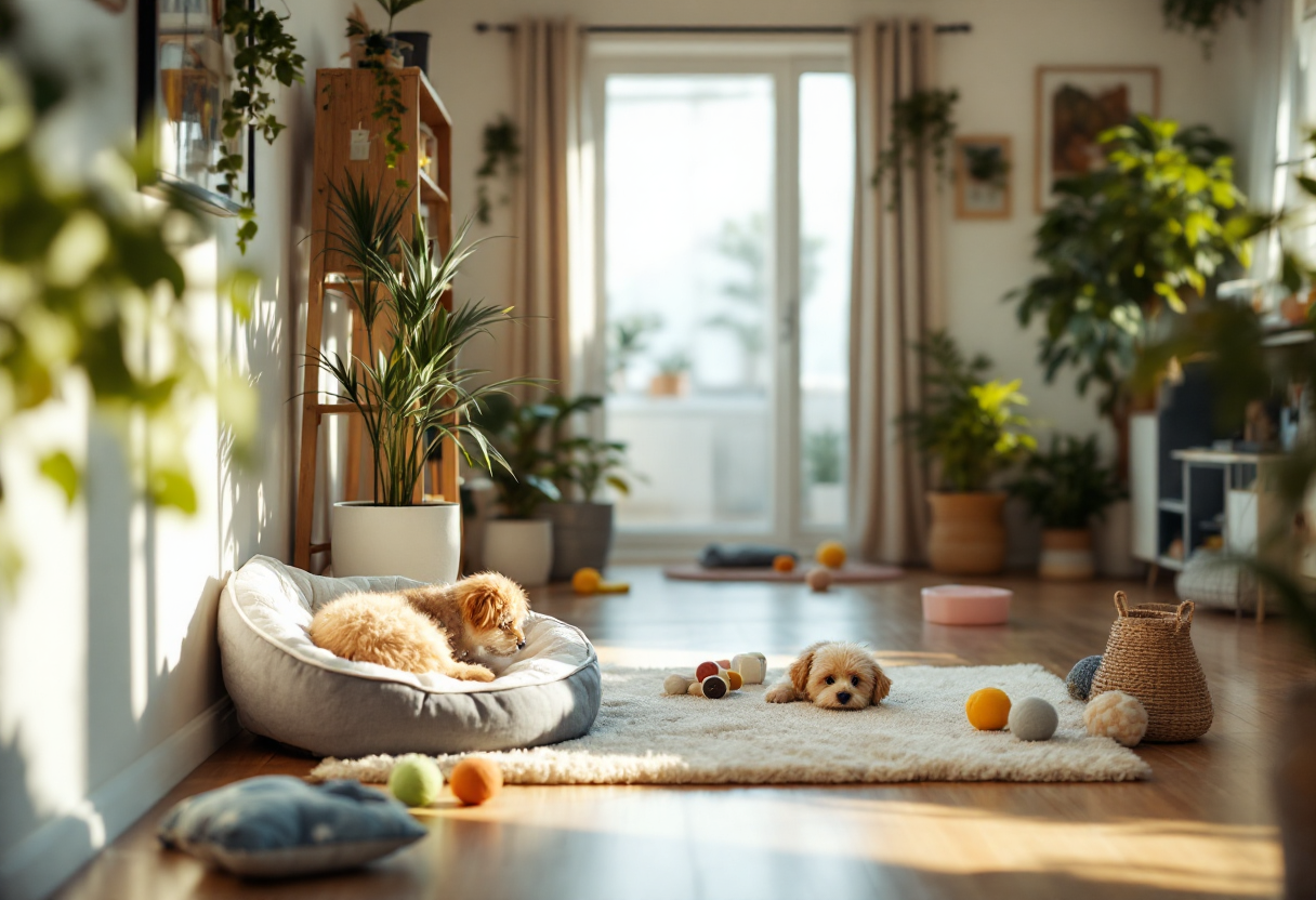 Mascota feliz gracias al bonus para animales domésticos