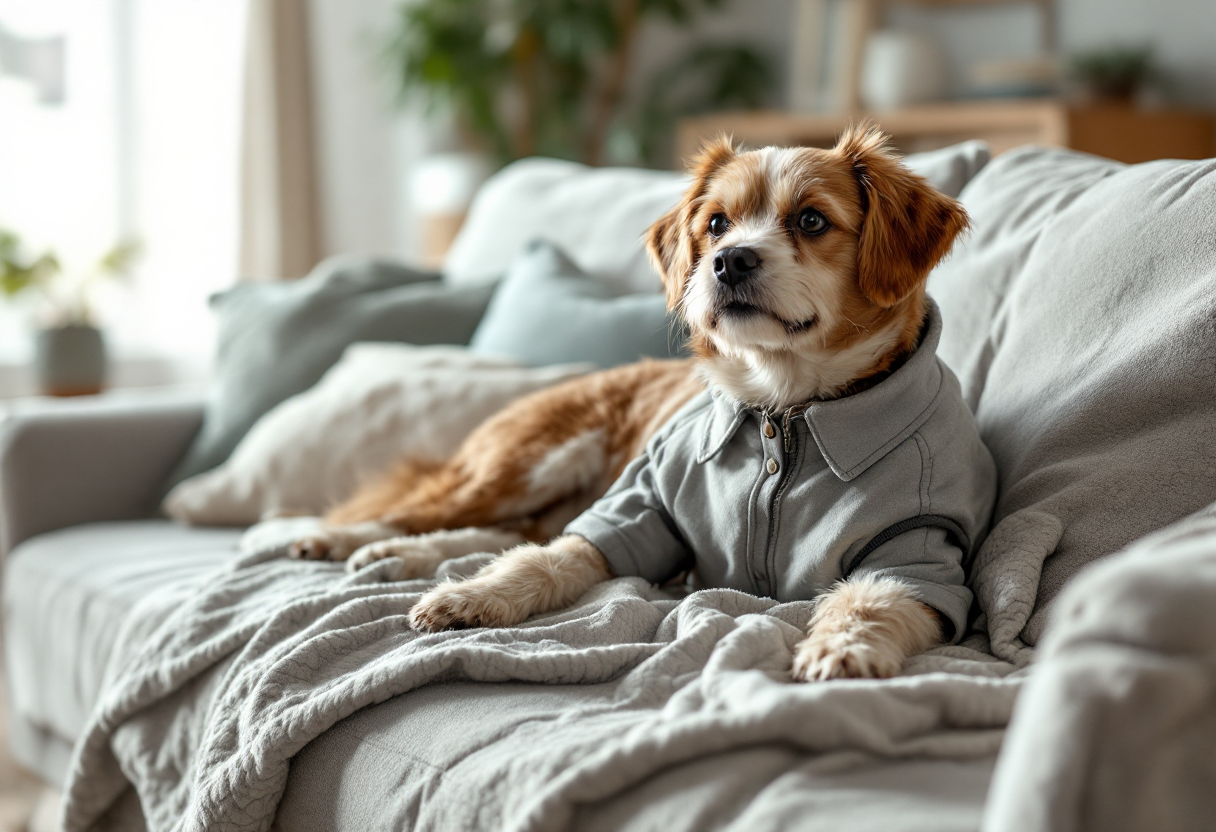 Camisetas antiestrés per cani per ridurre l'ansia