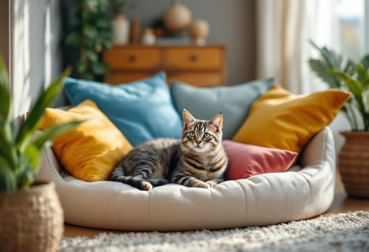 Gatti felici durante la Giornata Mondiale del Gatto