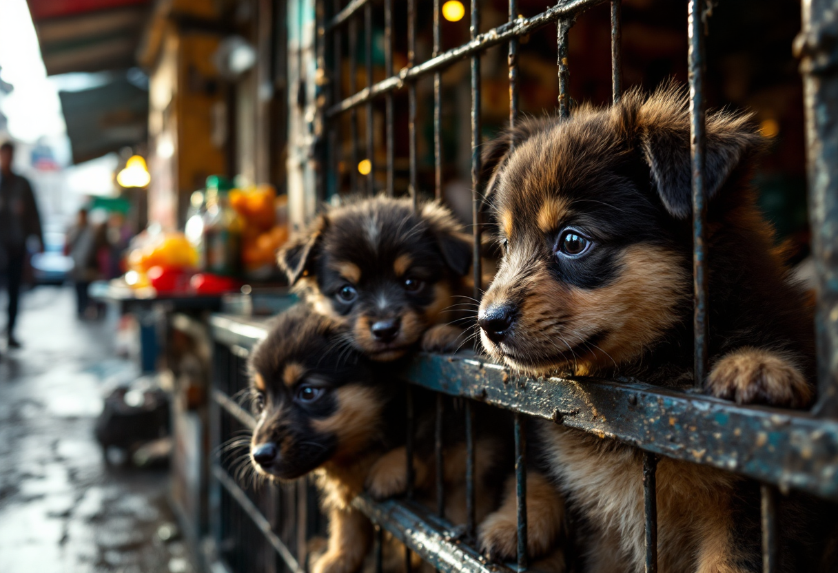 Animales salvajes en peligro por el tráfico ilegal en Europa