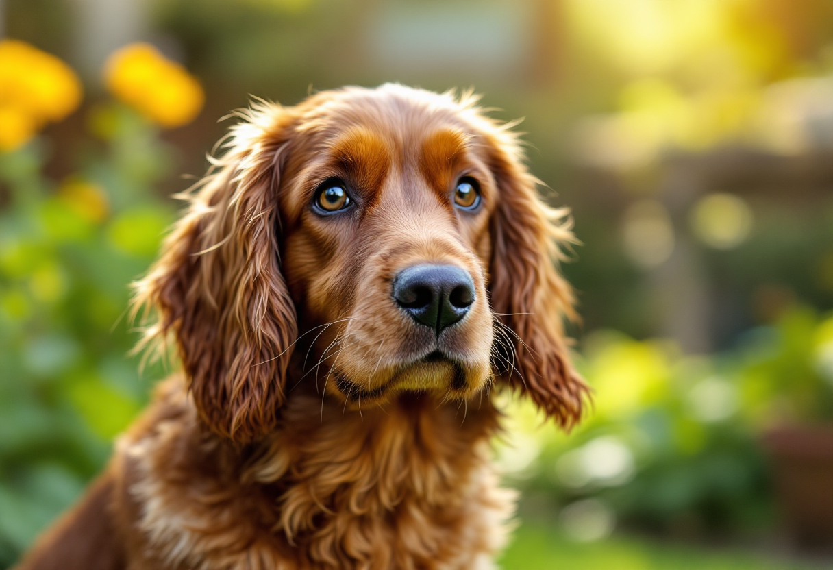 Cocker Spaniel Americano giocoso e affettuoso